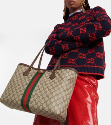 BORSA SHOPPING GUCCI OPHIDIA GG