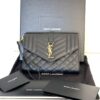 Pochette Saint Laurent Clutch Monogram in Pelle Matelassé