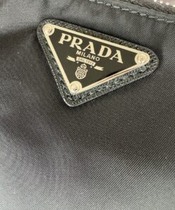 Alternative view of Prada Re-Nylon und Saffiano Schwarz Clutch Tasche