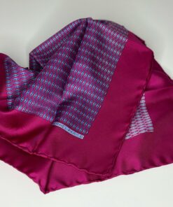 Foulard Hermès seta rosso