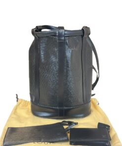 Borsa Secchiello Randonnée Louis Vuitton in Pelle Nera