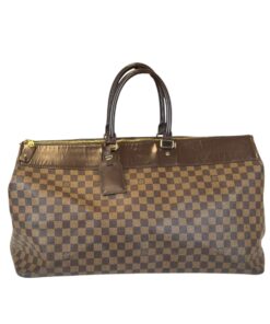 Borsone Louis Vuitton Boston in Tela Damier Ébène