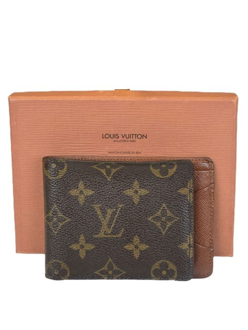 Portafoglio Uomo Louis Vuitton in Tela Monogram