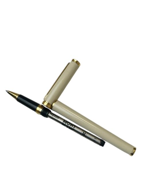 Penna a sfera Montblanc panna e oro