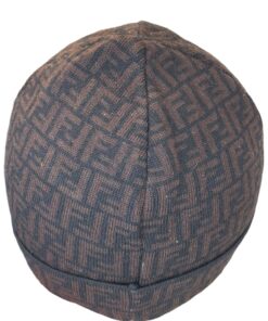 Cappello Fendi Nero e Marrone