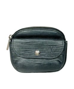 Portafoglio Louis Vuitton in Pelle Epi Nero