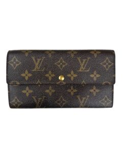 Portafoglio Louis Vuitton in Tela Monogram