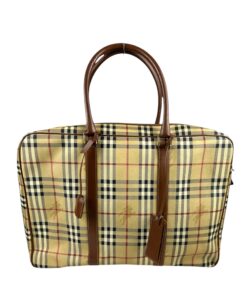Borsone da Viaggio Burberry in Burberry Check