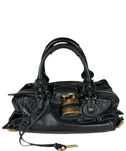 Borsa Chloé Paddington in Pelle Nera