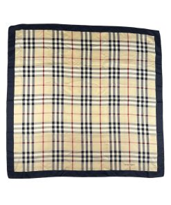 Foulard Burberry in Seta Fantasia Burberry Check