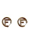 Orecchini F Is Fendi Color Oro a Cerchio