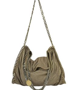 Alternative view of Borsa Stella McCartney Tote Falabella Pieghevole Oro