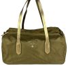 Borsa Prada a Spalla in Nylon Verde