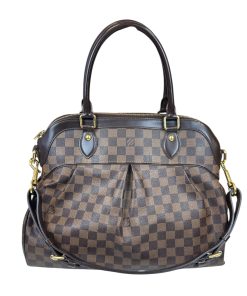Borsa Louis Vuitton Trevi GM in Tela Damier Ébène