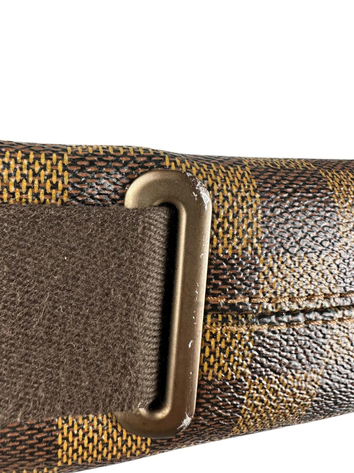 Borsa Louis Vuitton a Tracolla Brooklyn MM in tela Damier Ebene - immagine 11