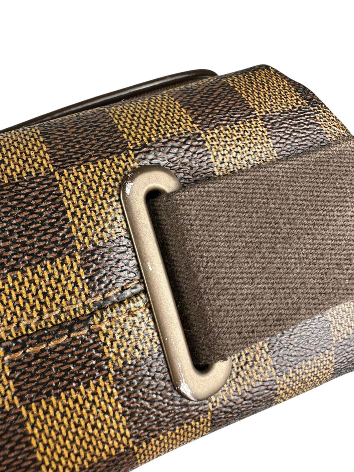 Borsa Louis Vuitton a Tracolla Brooklyn MM in tela Damier Ebene - immagine 13
