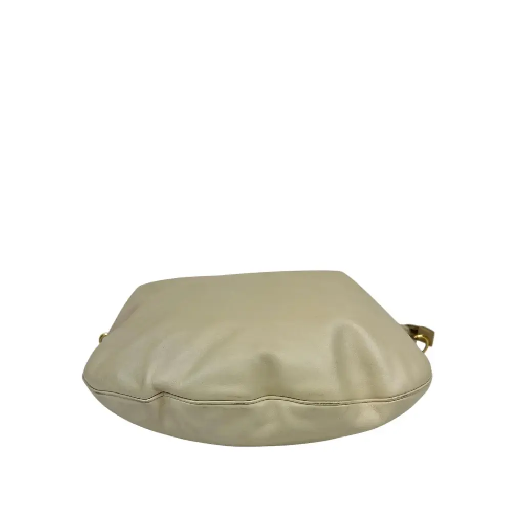 Borsa a Spalla Gucci in Pelle Color Burro - immagine 8