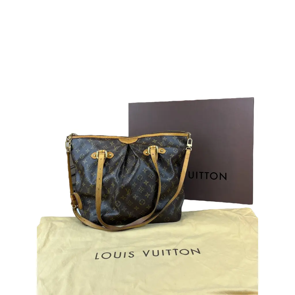 Borsa Louis Vuitton Palermo GM in Tela Monogram - immagine 2