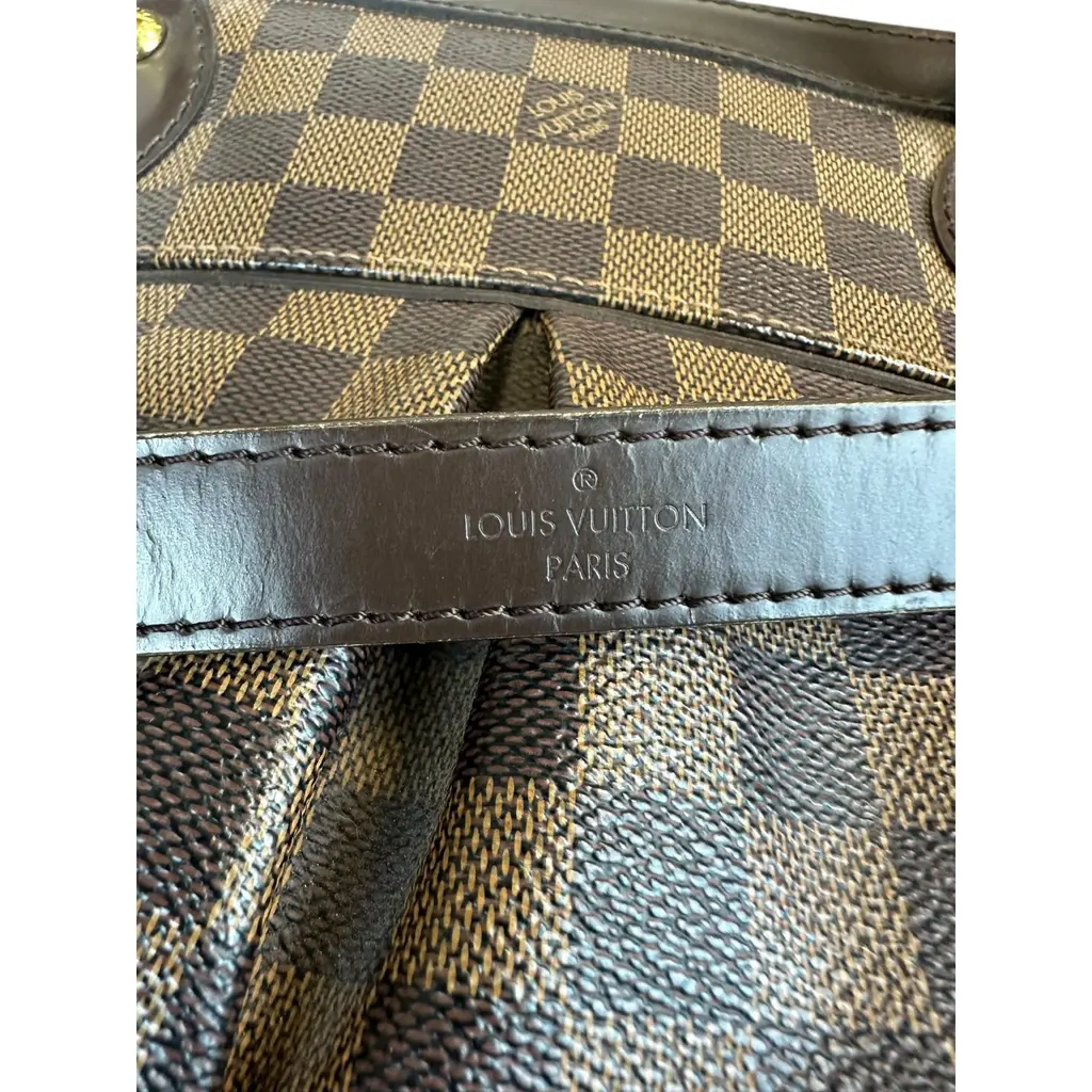 Borsa Louis Vuitton Trevi GM in Tela Damier Ebene - immagine 11