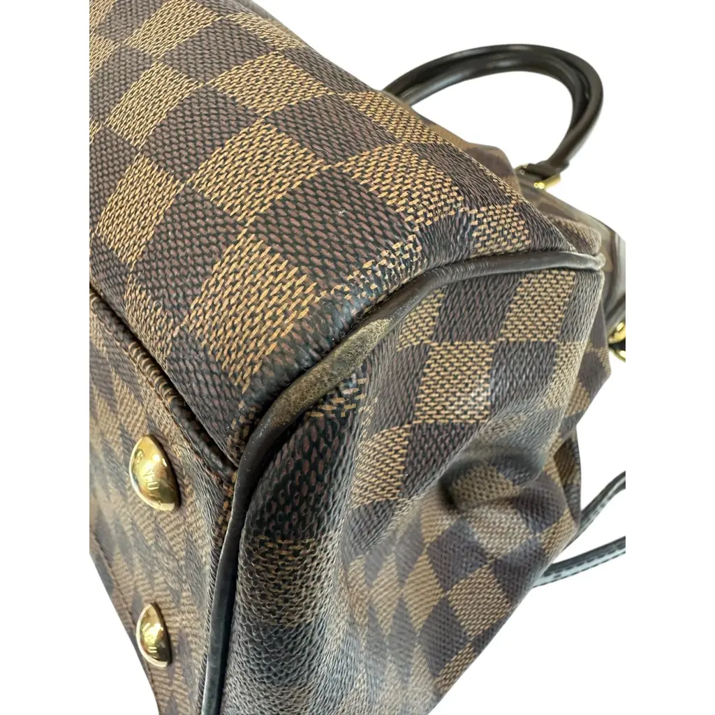 Borsa Louis Vuitton Trevi GM in Tela Damier Ebene - immagine 8