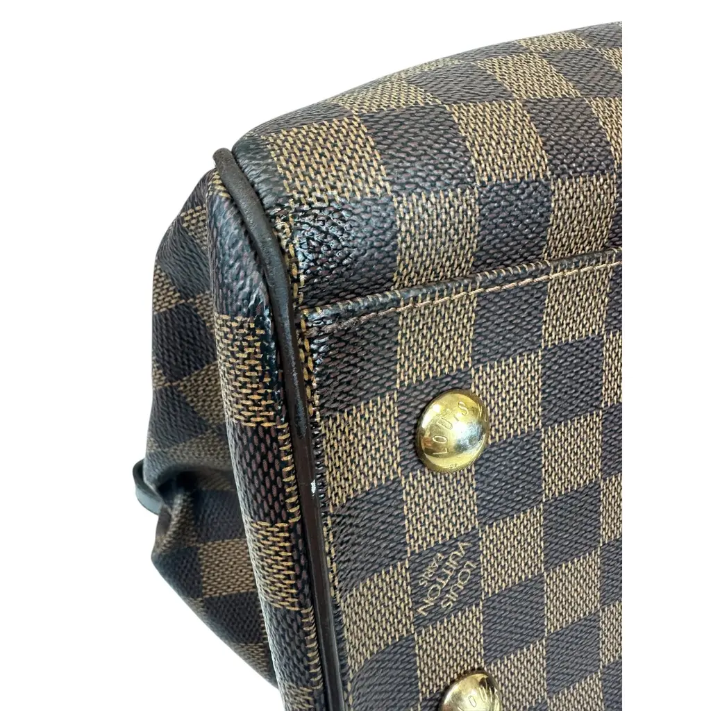 Borsa Louis Vuitton Trevi GM in Tela Damier Ebene - immagine 9