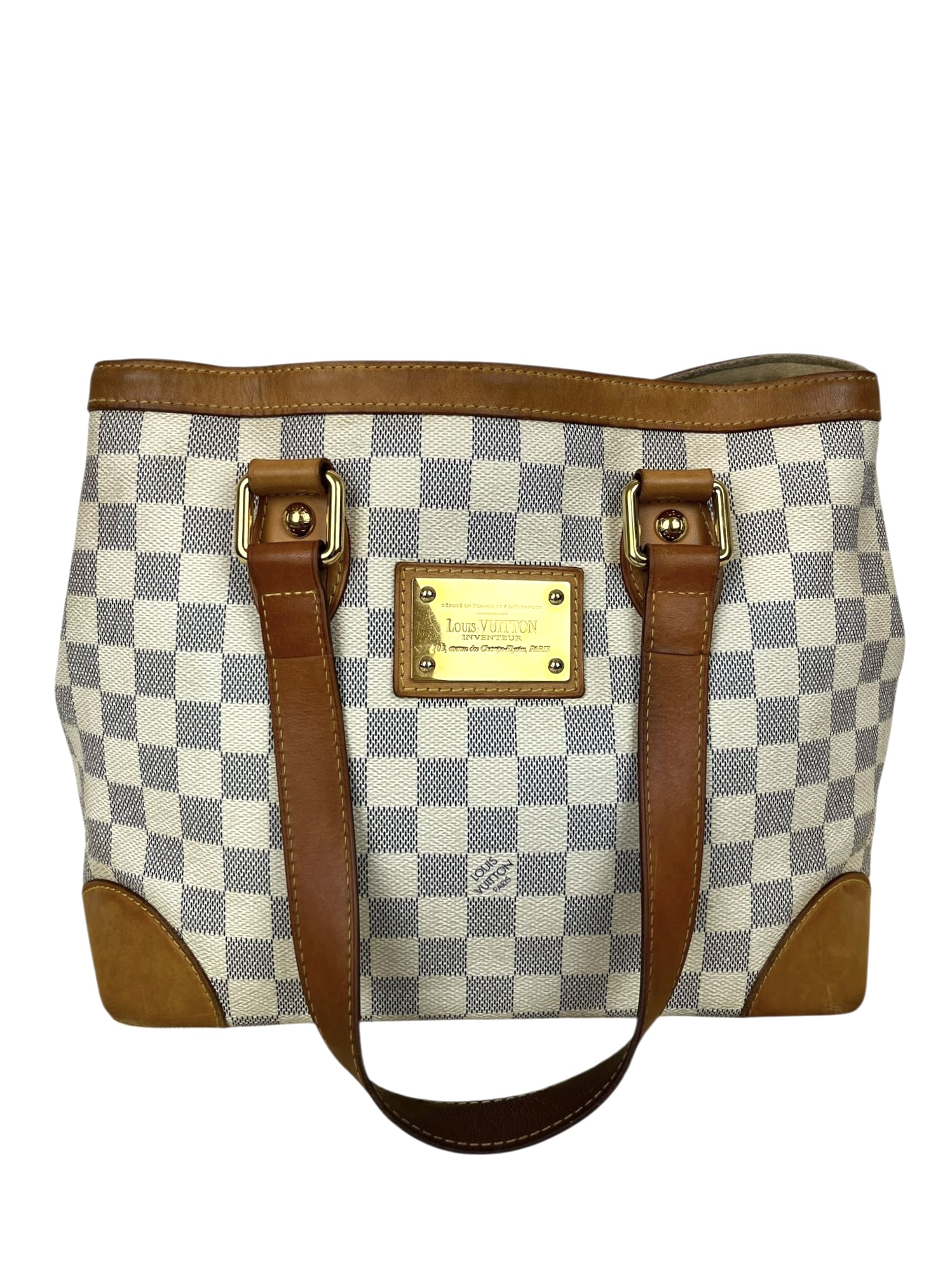 Borsa Hampstead PM Louis Vuitton Damier Azur - immagine 6