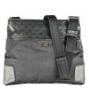 Borsa a Tracolla Gucci in Tessuto e Pelle GG Nera
