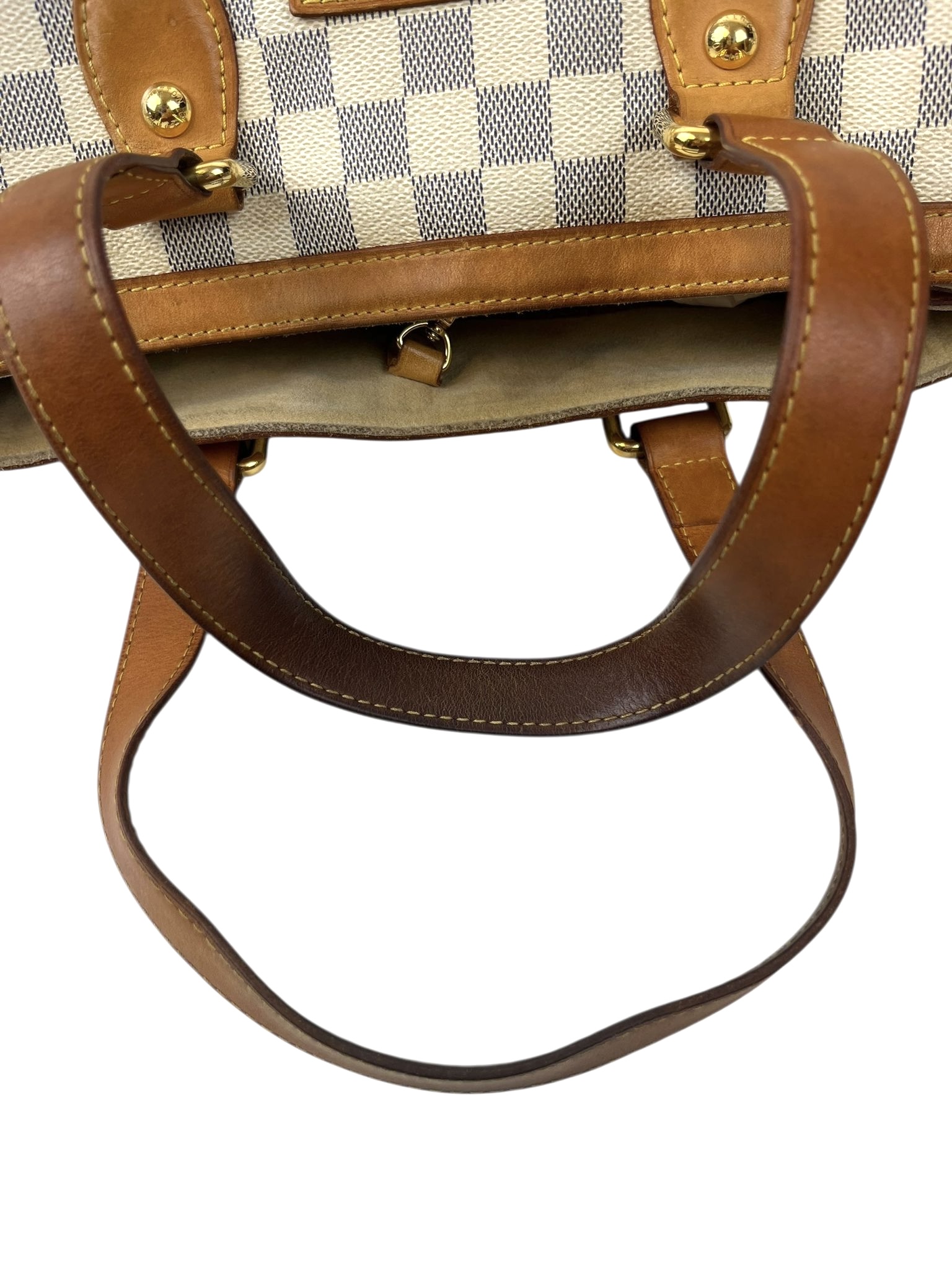 Borsa Hampstead PM Louis Vuitton Damier Azur - immagine 10
