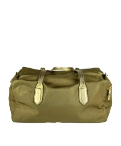 Alternative view of Borsa Prada a Spalla in Nylon Verde