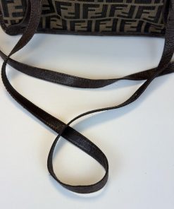 Alternative view of Borsa Fendi Vintage in Tela Marrone