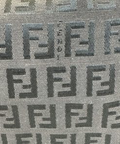 Alternative view of Borsa Fendi Zucchino in Tela Marrone