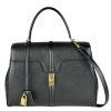 Borsa Celine 16 Classique in Pelle di Vitello Martellata Nera