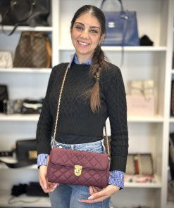 Alternative view of Borsa Prada in Nylon Trapuntato Prugna