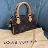 Nano Speedy Louis Vuitton in tela Monogram
