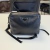 Zaino Prada in Pelle e Nylon Nero