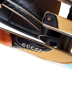 Alternative view of Cintura Nera Gucci Logo G
