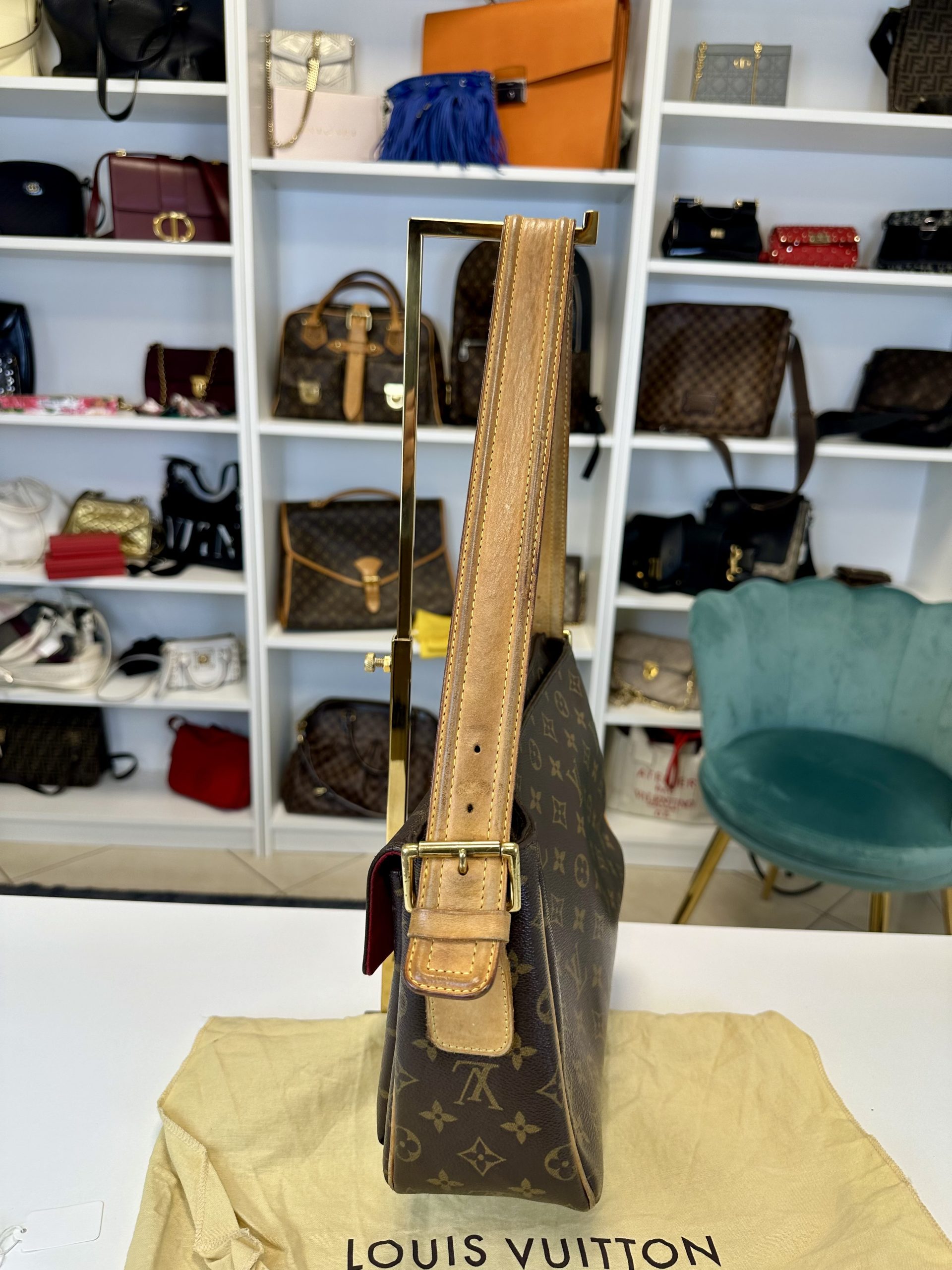 Borsa Louis Vuttion Viva Cité in Tela Monogram - immagine 5