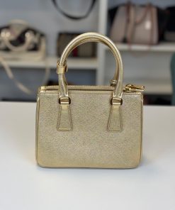 Alternative view of Borsa Prada Mini Galleria Oro