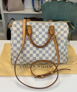 Borsa Louis Vuitton Speedy 30 Damier Azur SENZA TRACOLLA