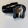 Cintura Fendi in Vernice Nera Fibbia B