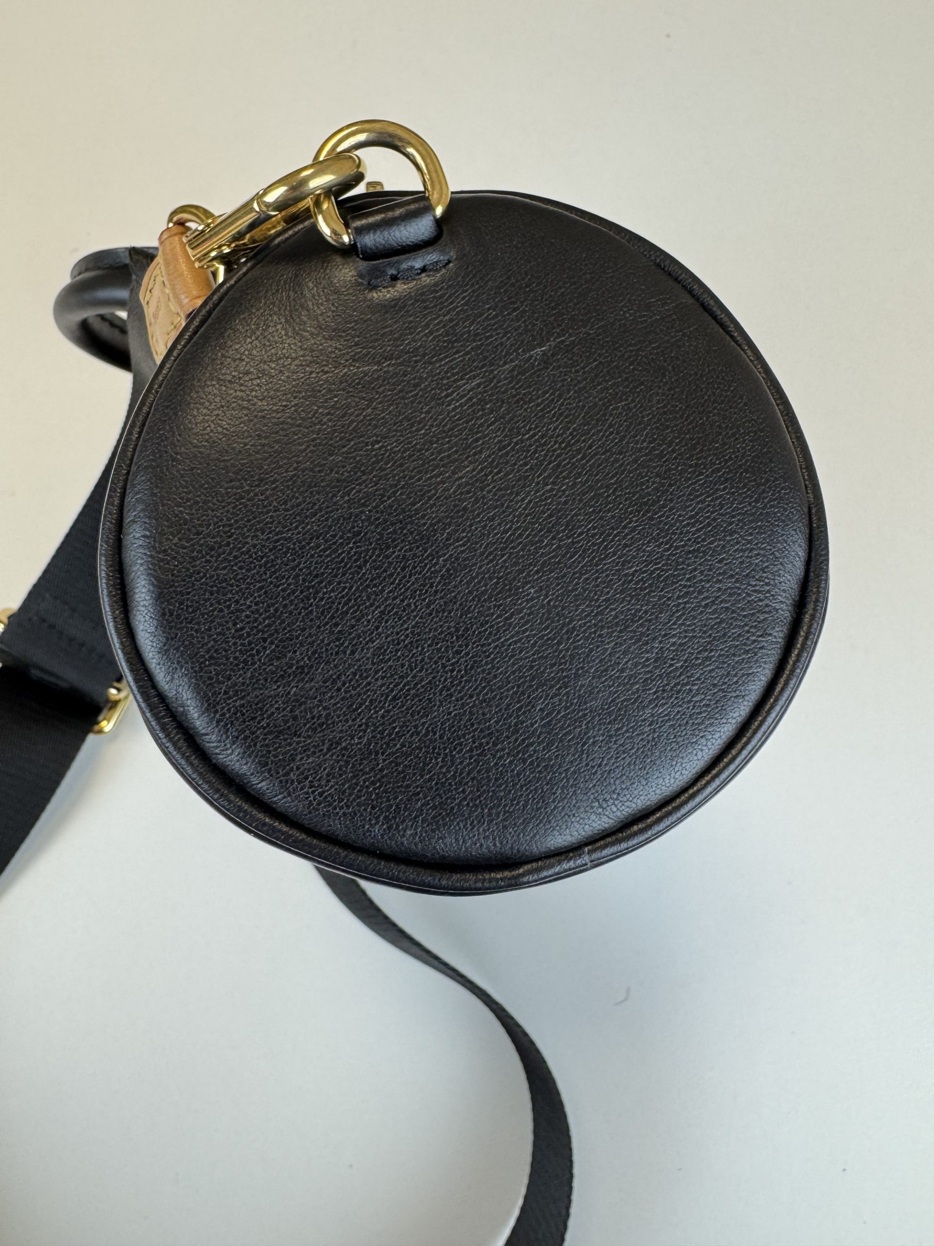 Borsa Louis Vuitton Papillon BB in Pelle Nera - immagine 7
