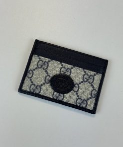 Alternative view of Portafoglio per carte Gucci Interlocking