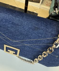 Alternative view of Borsa Givenchy ID Denim blu Medium