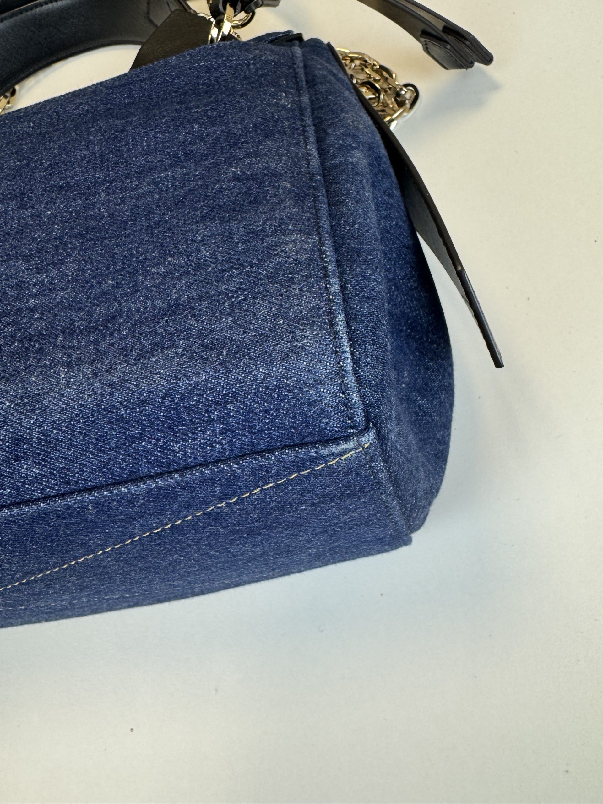 Borsa Givenchy ID Denim blu Medium - immagine 7