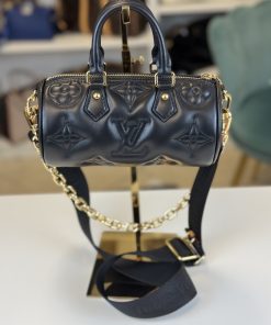 Borsa Louis Vuitton Papillon BB in Pelle Nera
