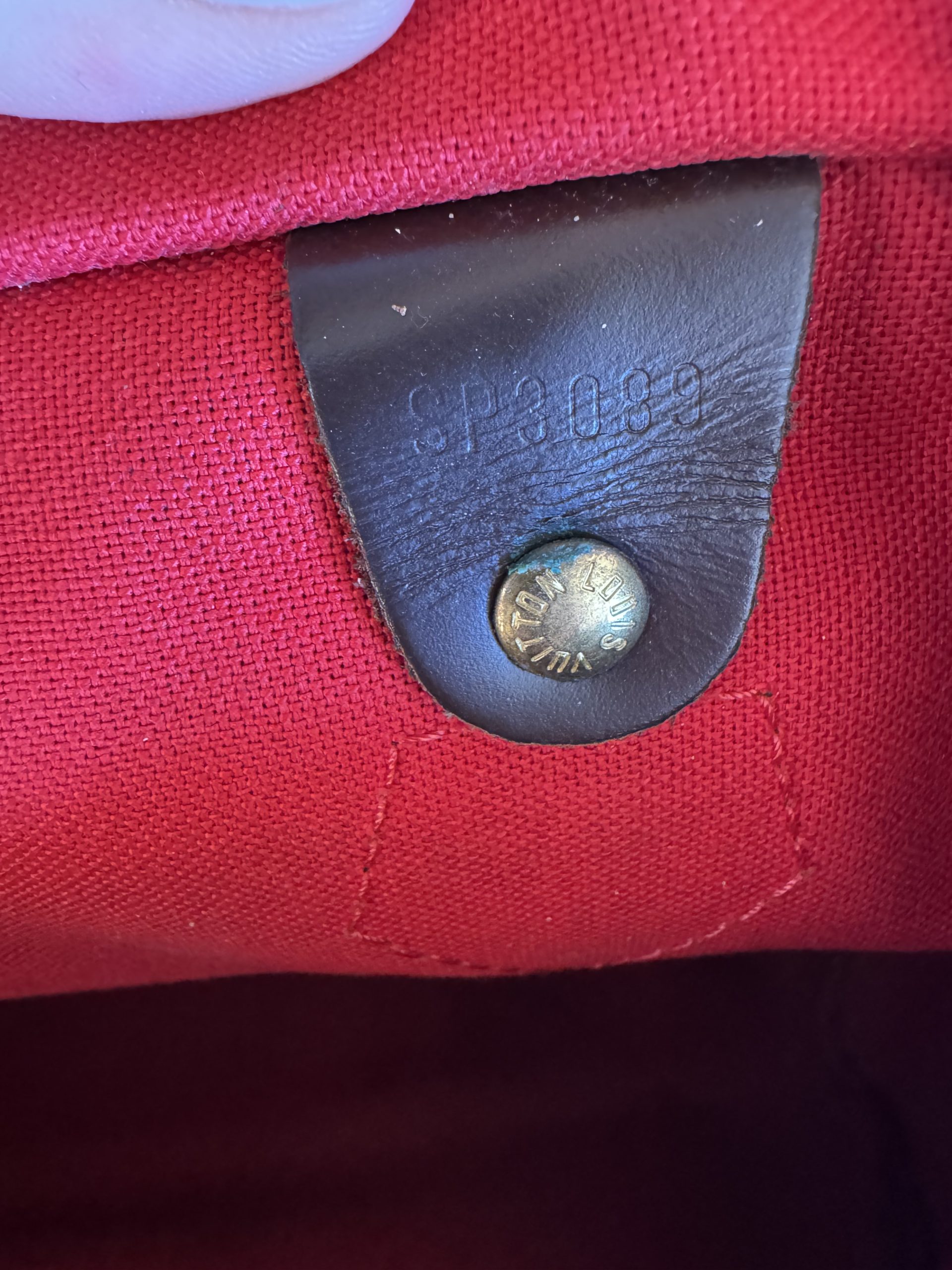 Borsa Louis Vuitton Speedy Damier Ebene - immagine 16