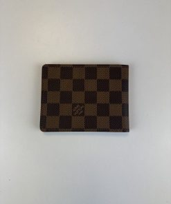 Alternative view of Portafoglio Louis Vuitton in tela Damier Ébène