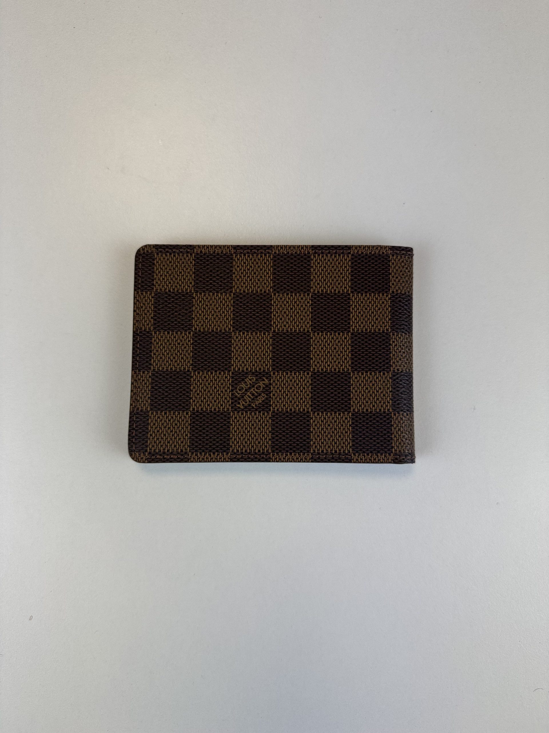 Portafoglio Louis Vuitton in tela Damier Ébène - immagine 2
