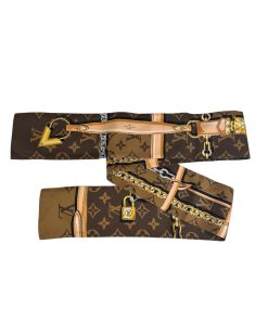 Bandeau Louis Vuitton Monogram Confidential in Seta