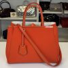 Borsa Fendi 2Jours Neoprene Arancione